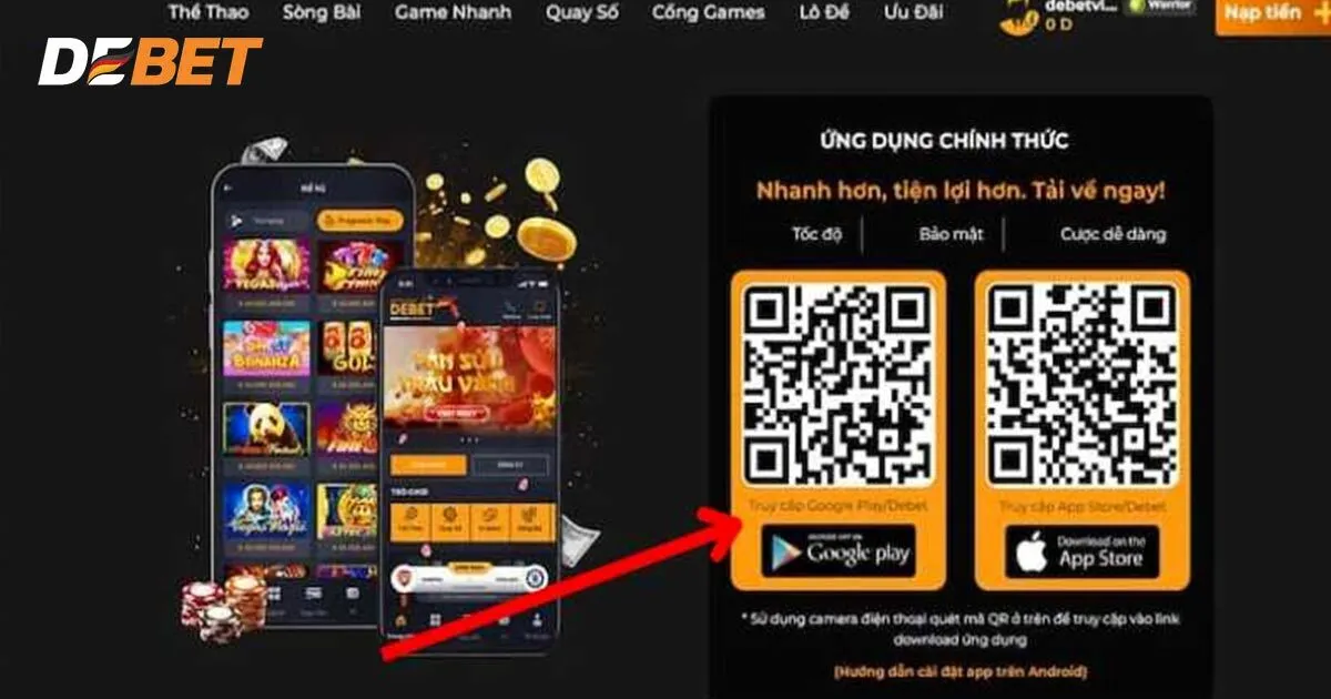 Những lưu ý quan trọng để tải app Debet thuận lợi